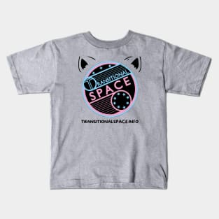 Kitty Ears Transitional Space Logo Kids T-Shirt